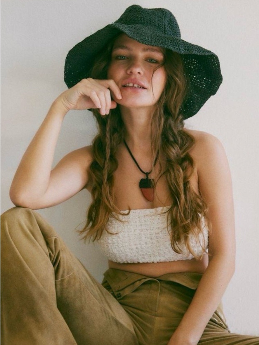 NWT Free People Sun Hat O/S